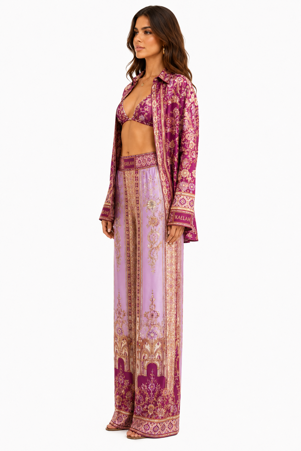 Fes Feather Pyjama Set